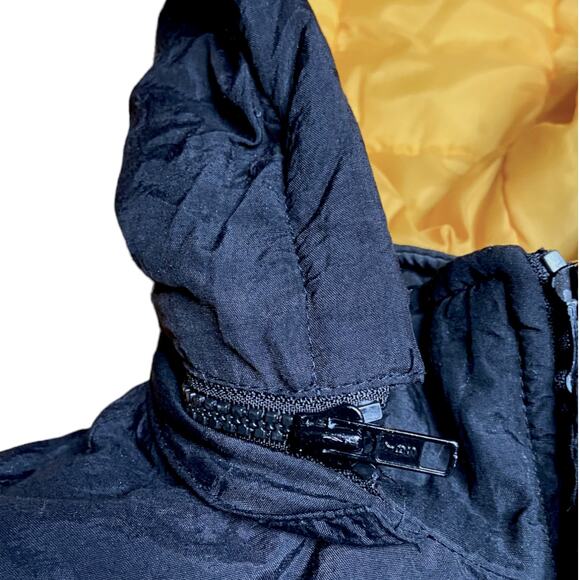 Vintage Reebok Steelers Oversized Coat with Hood Kids size Large 14 16 Nylon - Picture 6 of 7